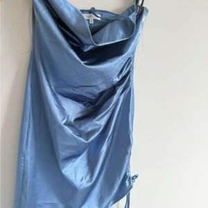 Emerald Sundae Shimmering Blue Dress